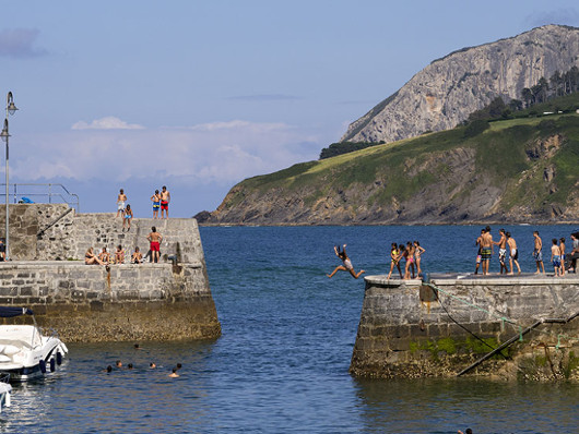 spain mundaka port